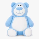 Blue personalized teddy bear - Bernard