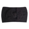 Headband baby black in nylon