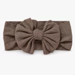 Light brown headband for baby ribbed - Nordic Rainbow
