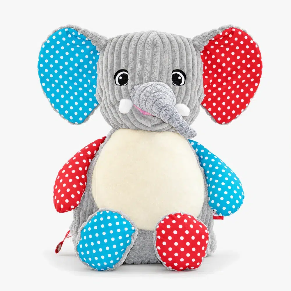 Elephant personalized stuffed animal - Jumbo