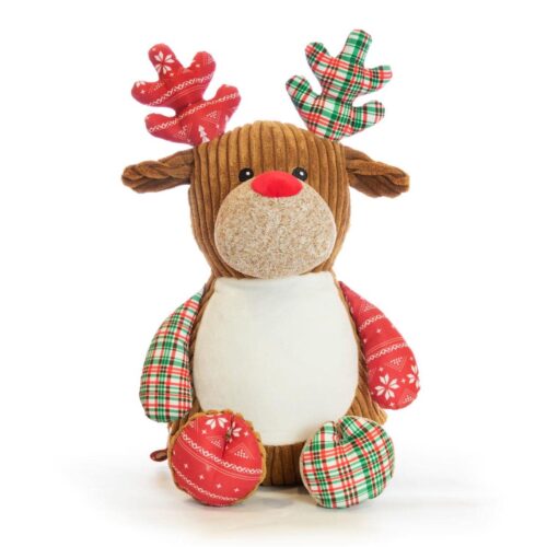 Reindeer personalized stuffed animal - Dasher