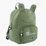 Personalized backpack with name, Mr. Frog