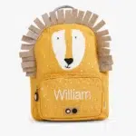 Personalized backpack with name, Mr. Lion