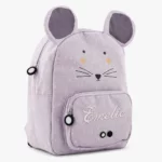 Personalized backpack with name, Mrs. Mouse