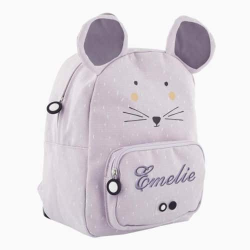 Mouse backpack with name