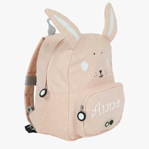 Rabbit backpack with name