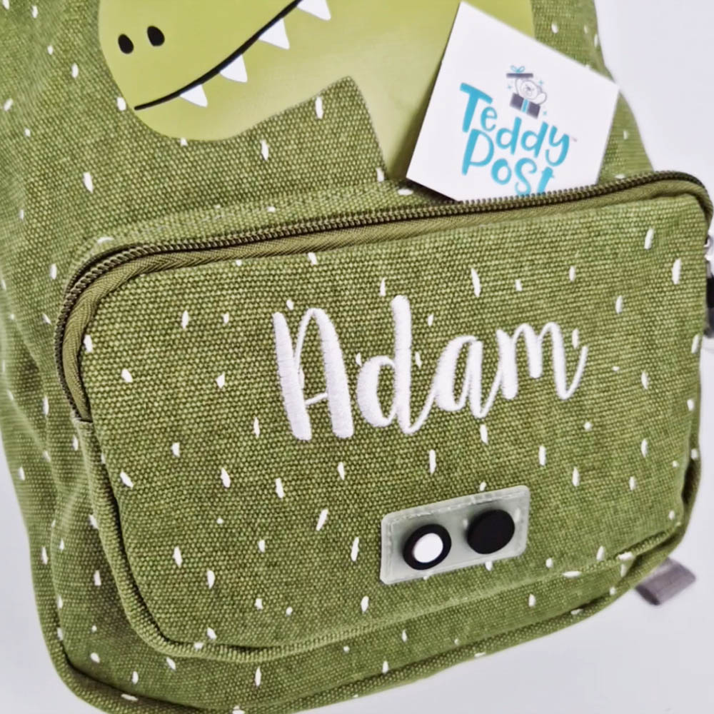 Personalized children's backpack with name embroidered