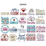 Cubbies stuffed animal embroidery design options