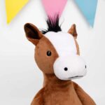 Horse personalized stuffed animal - Ranger, alternate view