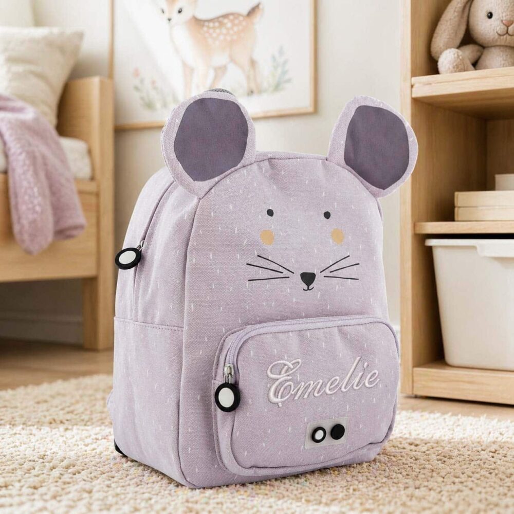 Personalized backpack - Mrs. Mouse