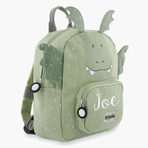 Personalized dragon backpack with name
