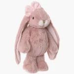 Antique pink rabbit stuffed animal from Bukowski