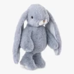 Pearl blue rabbit stuffed animal from Bukowski