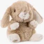 Kanini Taupe rabbit soft toy, 15 cm, from Bukowski