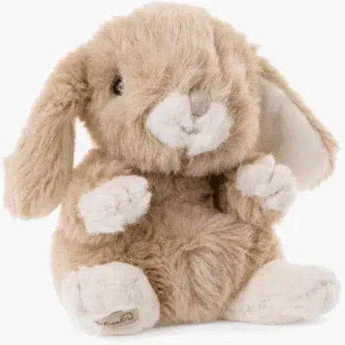Kanini Taupe rabbit soft toy, 15 cm, from Bukowski