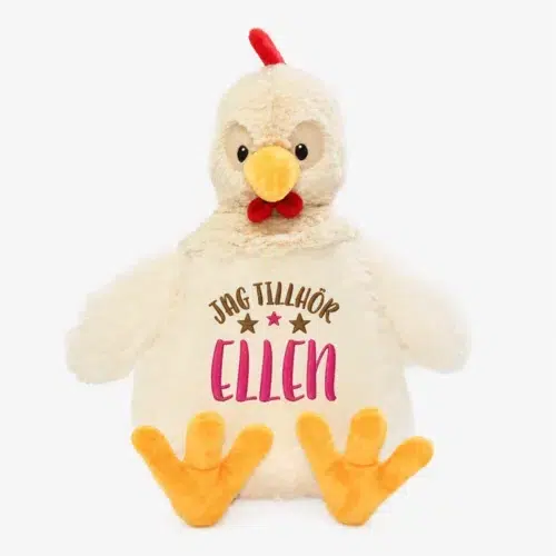 Chicken personalized stuffed animal - Penny