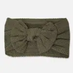 Green headband for baby