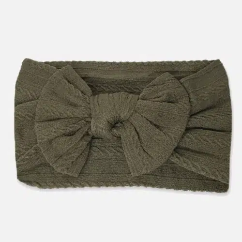 Green headband for baby