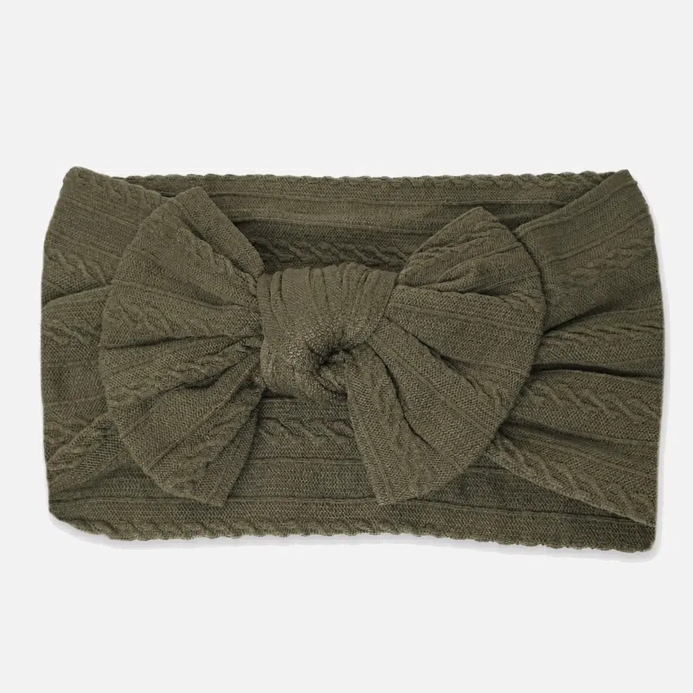 Green headband for baby Green headband for baby