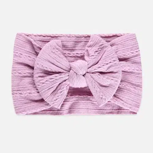 Violet headband for baby