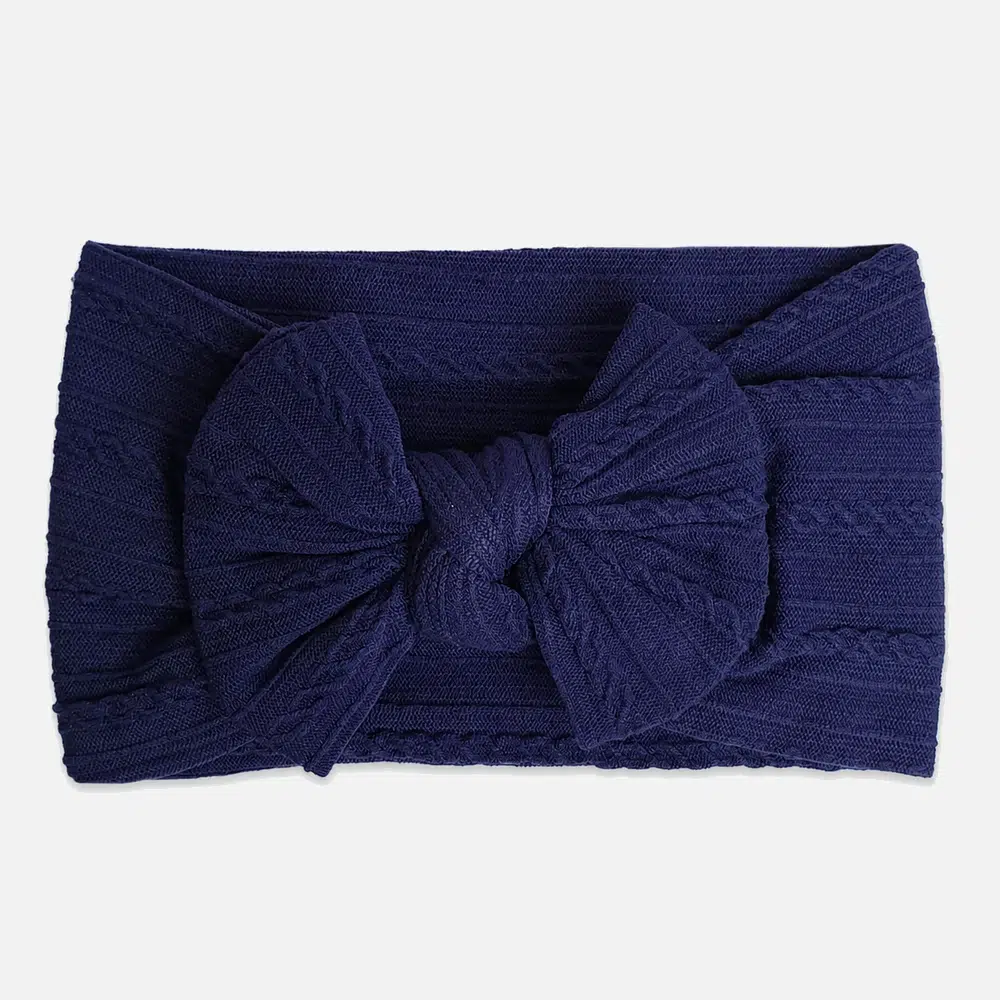 Marine blue headband for baby Marine blue headband for baby