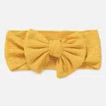 Sunflower headband for baby ribbed