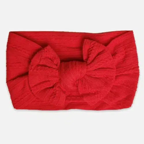 Red headband for baby