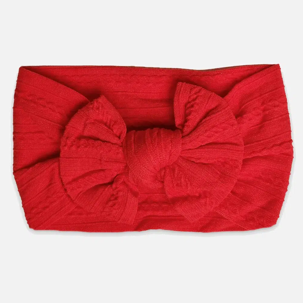 Red headband for baby Red headband for baby