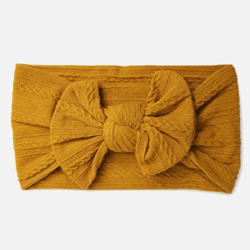 Mustard headband for baby