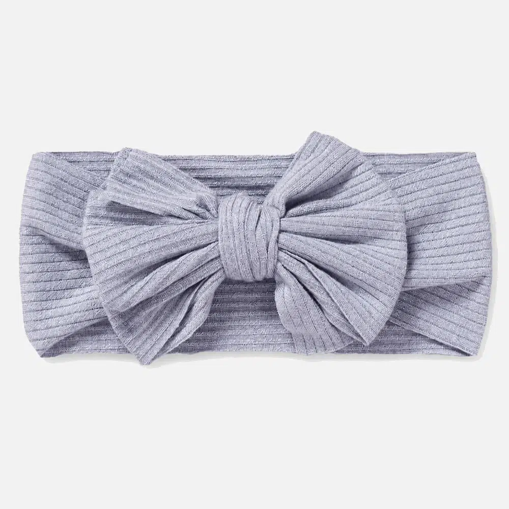 Baby blue headband for baby ribbed Baby blue headband for baby ribbed