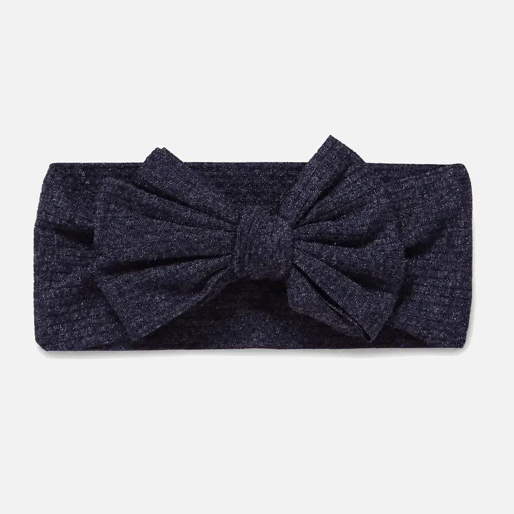 Navy headband for baby ribbed Navy headband for baby ribbed