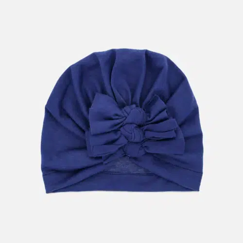 Navy turban for baby