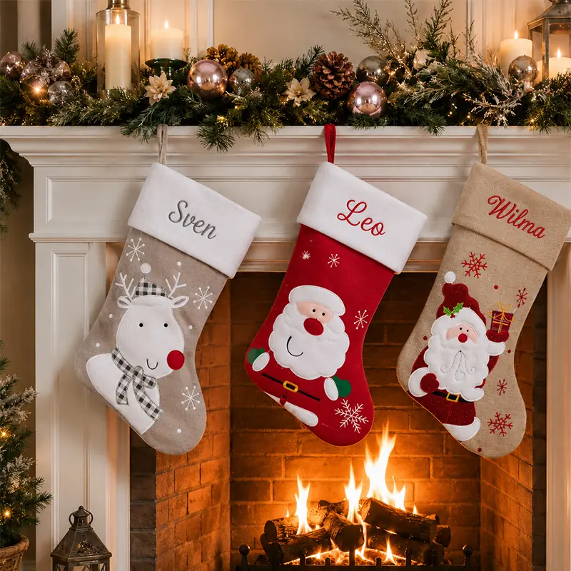 Personalised Christmas stockings
