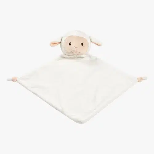 White lamb comforter