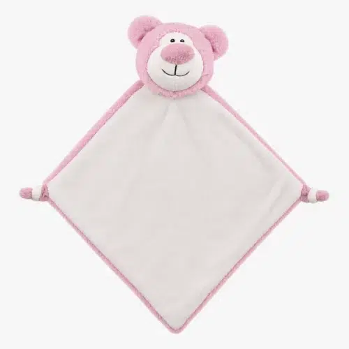 pink teddy bear blanket